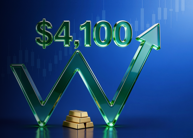 Daily Technical Analysis: Gold rebounds above $4,100 forming a double bottom Daily Technical Analysis: Gold rebounds above $4,100 forming a double bottom