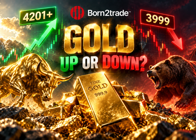 GOLD Below $3,999 or Above $4,501? What Could the Coming Week Bring?