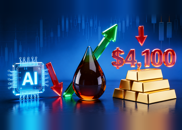 Weekly Market Recap and Forecast: AI Stocks Face Renewed Pressure as Oil Prices Surge, Gold Falls Below $4,100 Weekly Market Recap and Forecast: AI Stocks Face Renewed Pressure as Oil Prices Surge, Gold Falls Below $4,100