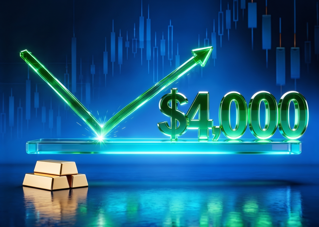 Today Technical Analysis: Gold prices rebound from key technical support of $4,000 Today Technical Analysis: Gold prices rebound from key technical support of $4,000
