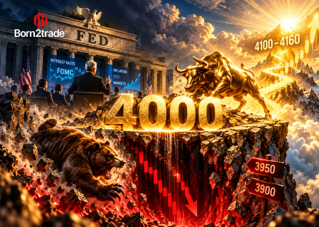 FOMC Today, ECB Tomorrow — Will GOLD Break Above $4,160 or Fall Below $3,950? FOMC Today, ECB Tomorrow — Will GOLD Break Above $4,160 or Fall Below $3,950?