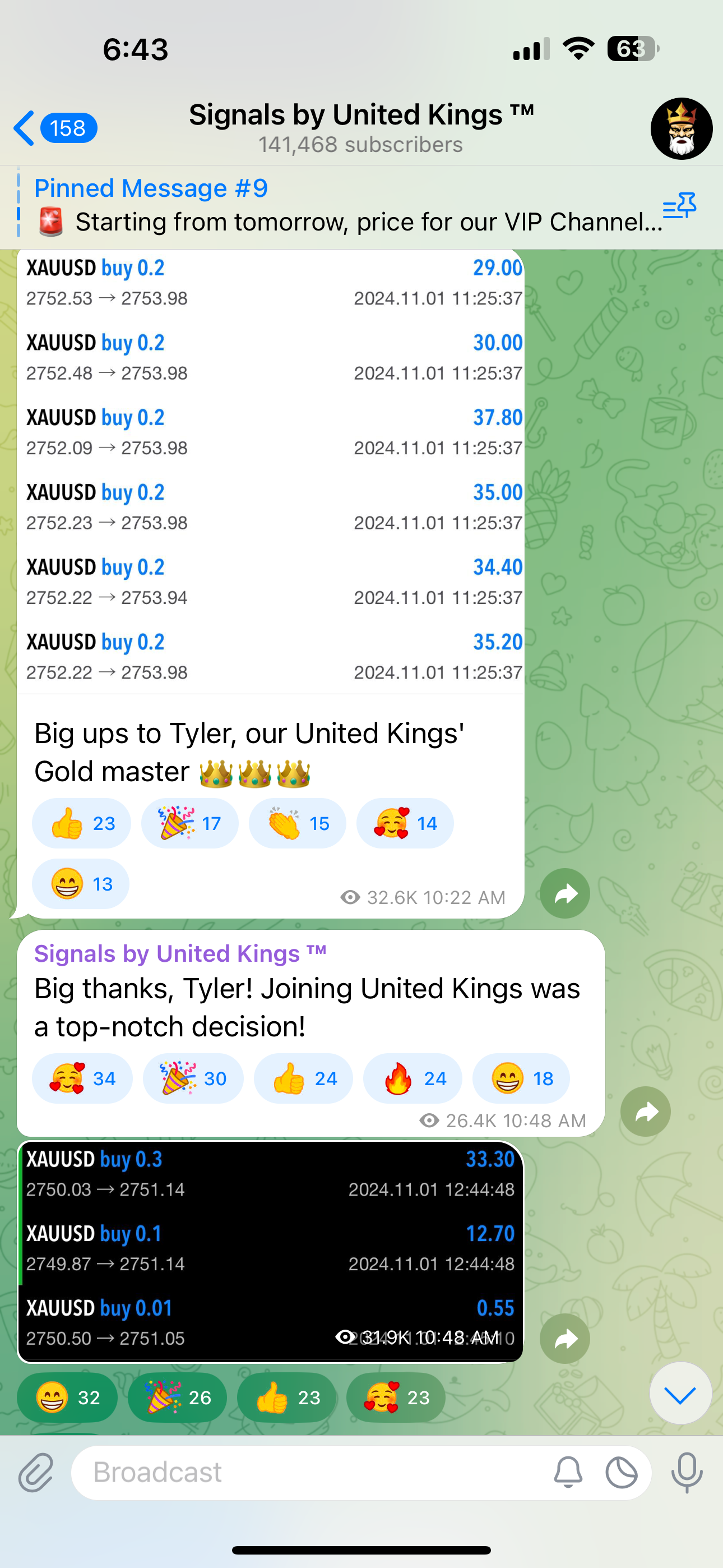 United Kings | Gold & Forex Signals Review | Myfxbook